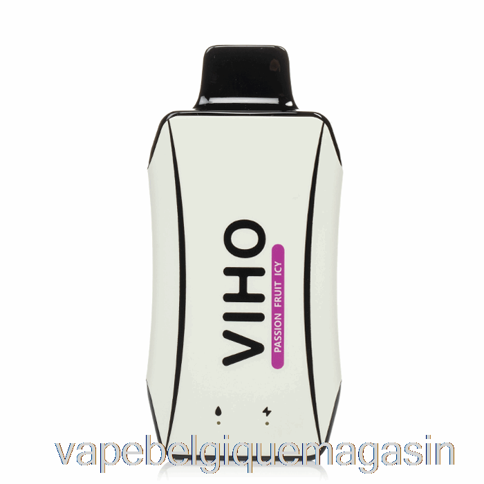 Vape Juice Viho Turbo 10000 Fruit De La Passion Jetable Glacé